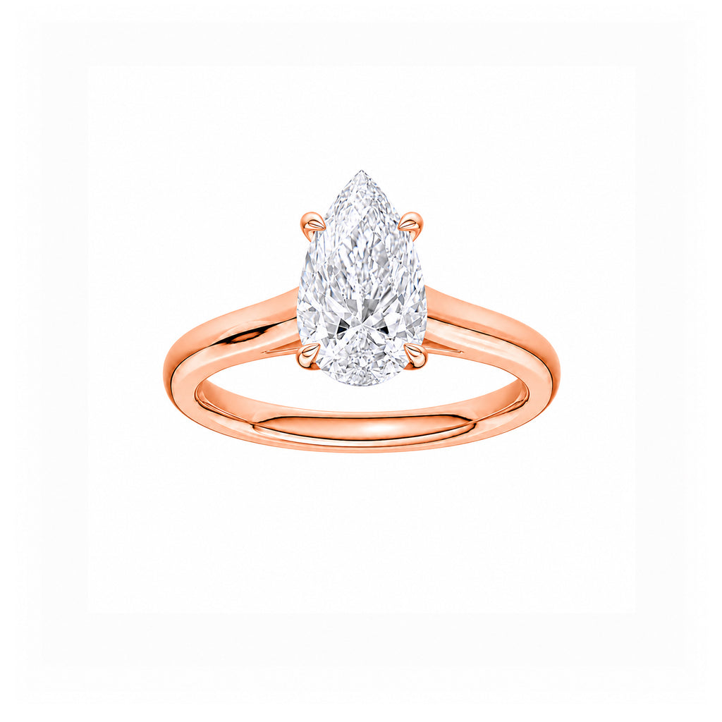Diamond Engagement Ring 18K