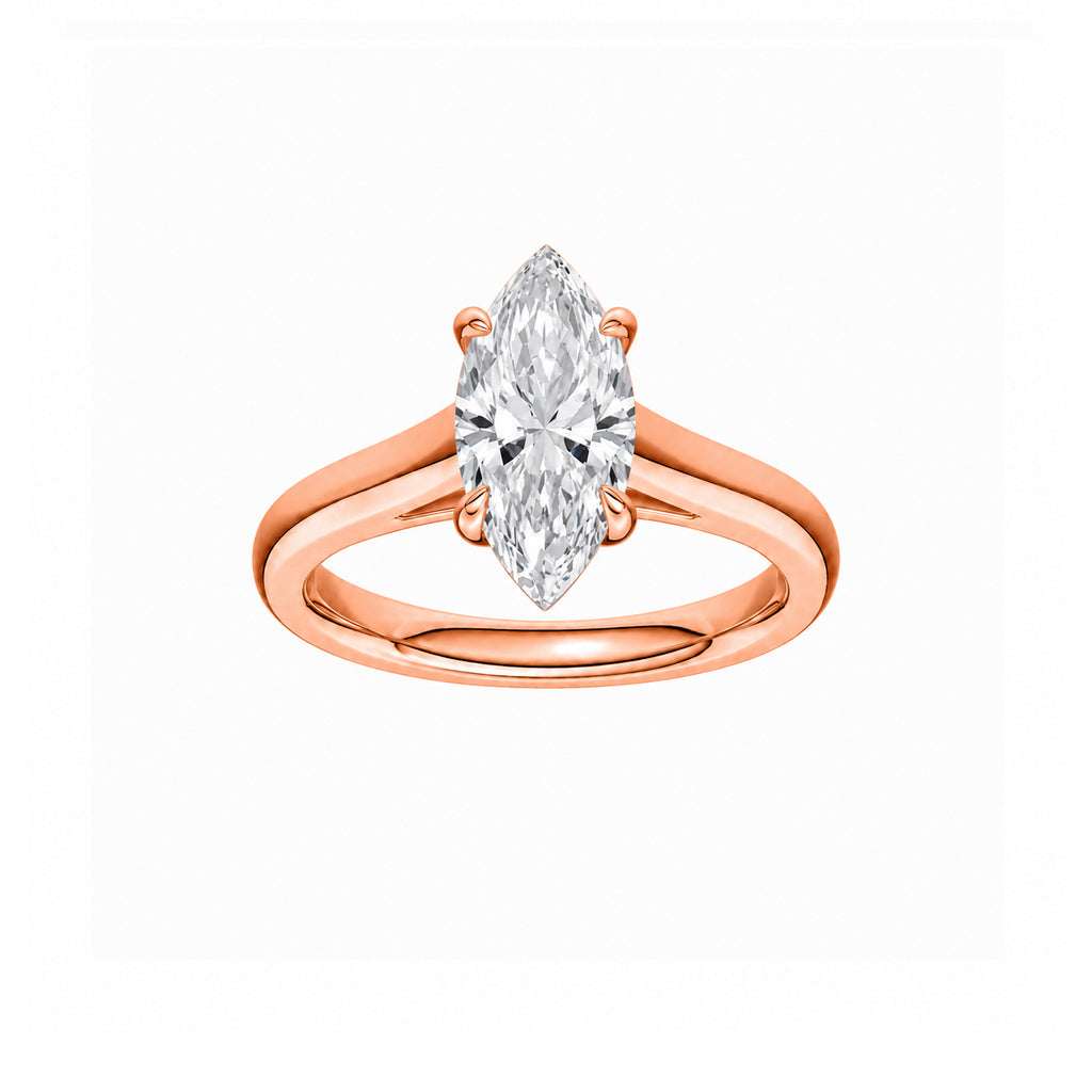 Diamond Engagement Ring 18K